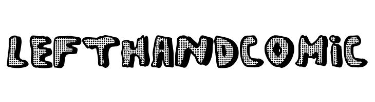 left hand comic  Descarca Fonturi Gratis