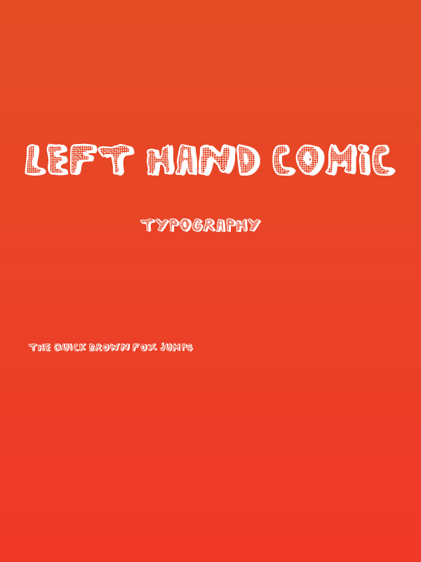 left hand comic Poster