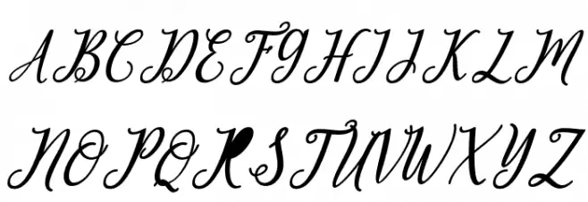 leighton 字体 大写