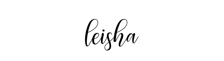 leisha Font - FFonts.net