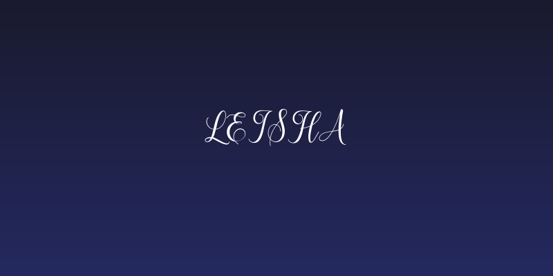 leisha Social Header