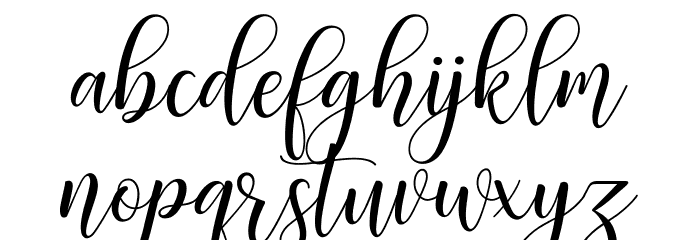 leisha Font LOWERCASE