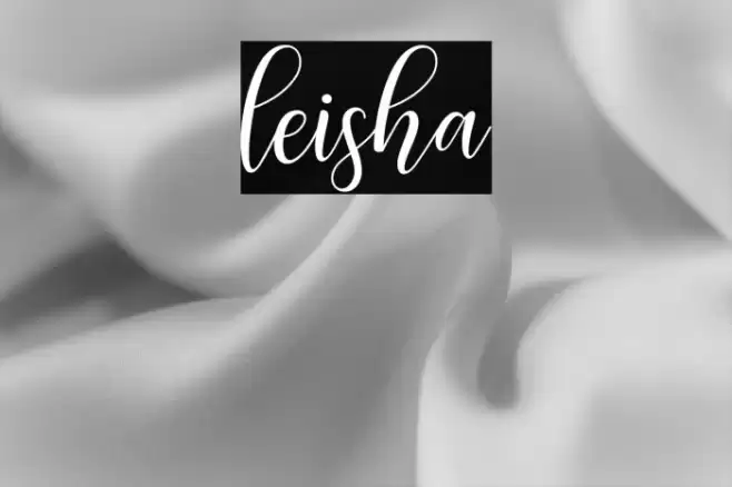 leisha Font examples