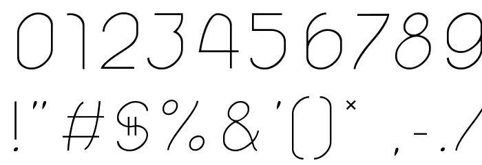 lelim 200 Font OTHER CHARS