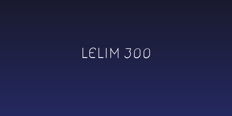 lelim 300 Social Header