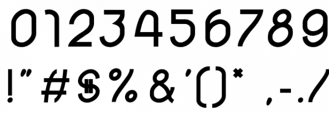 lelim 800 Font OTHER CHARS