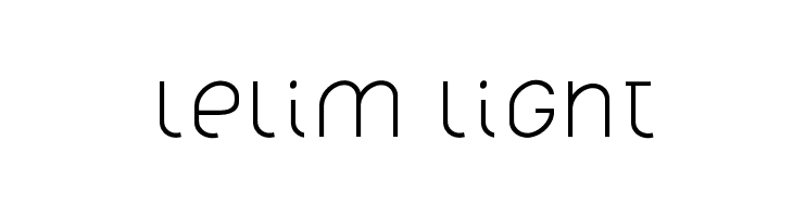 lelim Light Font