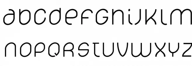 lelim Light Schriftart Groß