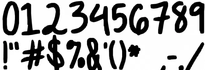 lemon squeezy Font OTHER CHARS