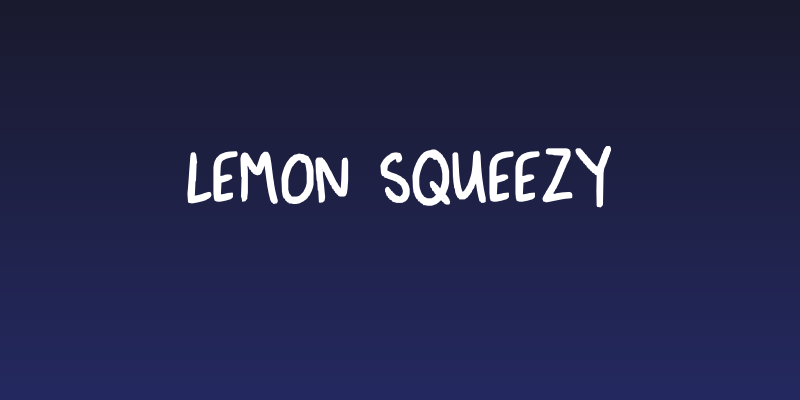 lemon squeezy Social Header