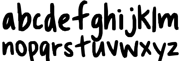 lemon squeezy Font LOWERCASE