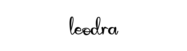 leodra  नि: शुल्क फ़ॉन्ट्स डाउनलोड