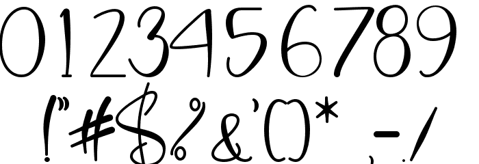 leodra Font OTHER CHARS