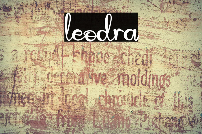 leodra Example 2