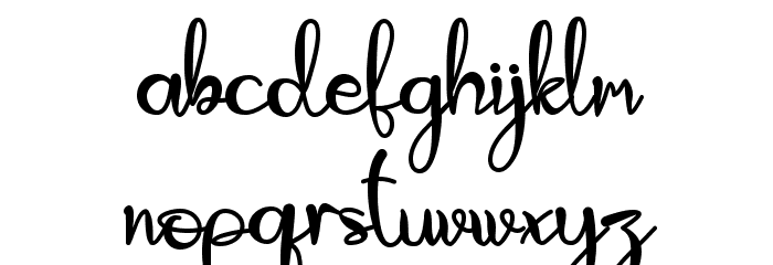 leodra Font LOWERCASE