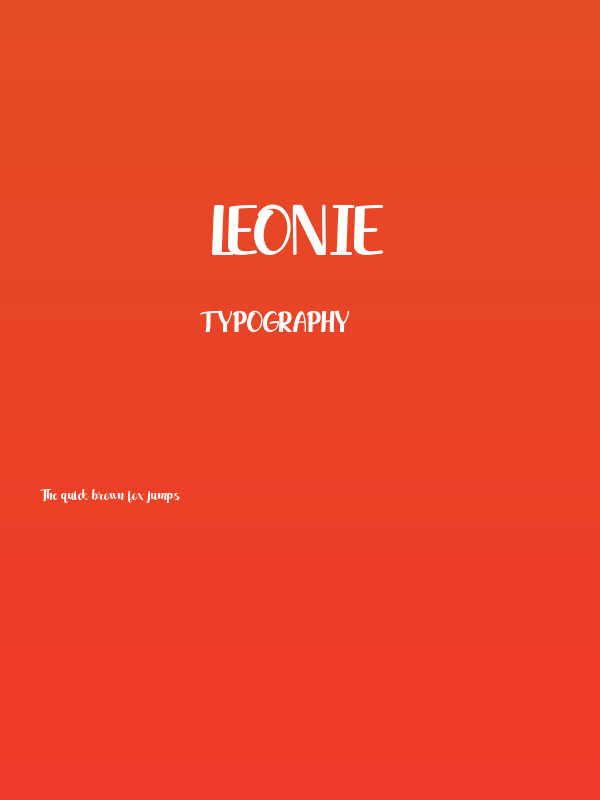 leonie Poster