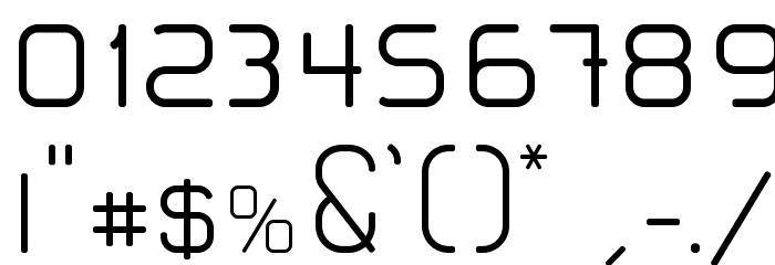 lerotica-Light Font OTHER CHARS