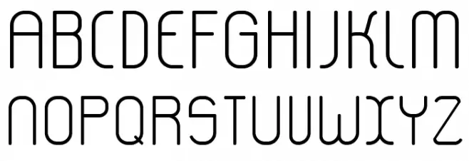 lerotica-Light Schriftart Groß