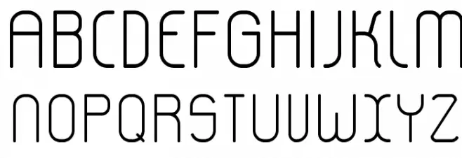 lerotica-Light Schriftart Groß