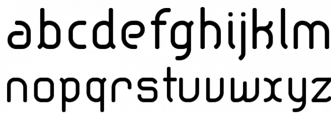 lerotica-regular फ़ॉन्ट लोअरकेस