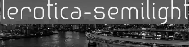 lerotica-semilight フォント examples