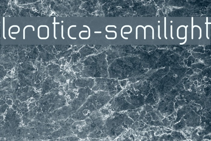 lerotica-semilight フォント examples