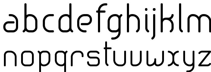 lerotica-semilight フォント 小文字