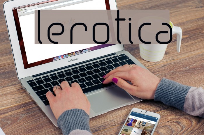 lerotica Font examples