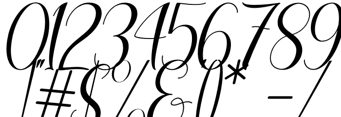 lesley lovely Italic Font OTHER CHARS