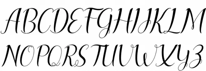 lesley lovely Italic Шрифта ВЕРХНИЙ
