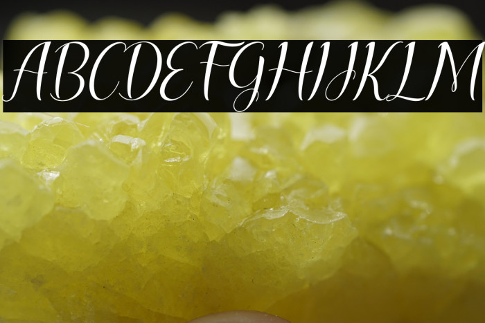 lesley lovely Italic Example 3