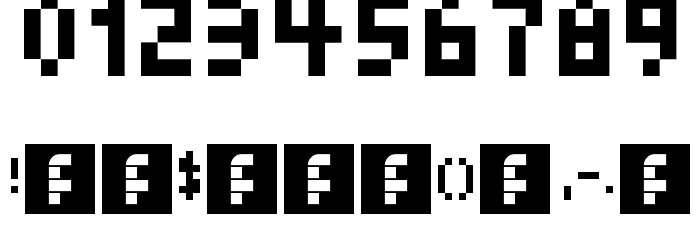 lest Regular Font OTHER CHARS