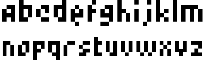 lest Regular Font LOWERCASE