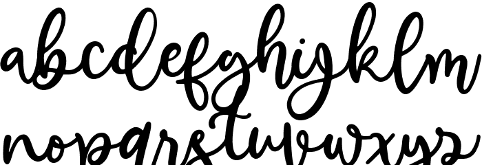 lesthary Font LOWERCASE