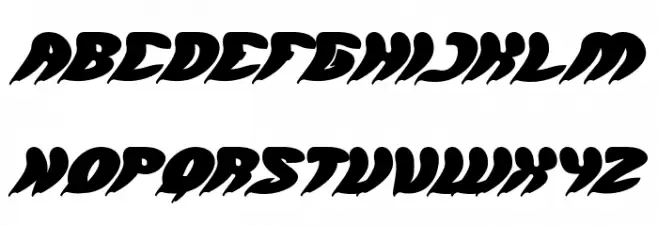 let it be Bold Schriftart Groß