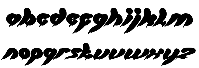 let it be Bold Font LOWERCASE