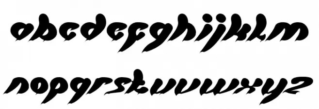 let it be-Light Schriftart Kleinbuchstaben