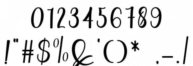 letterbest Font OTHER CHARS