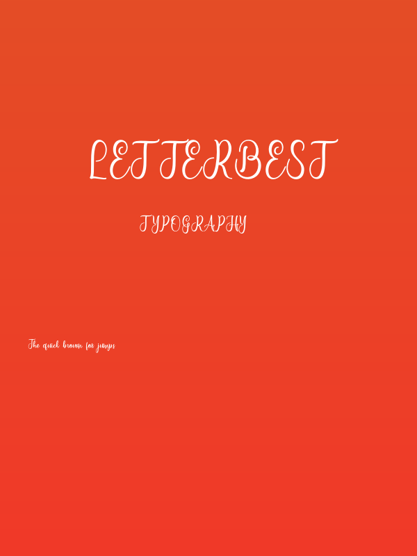 letterbest Poster