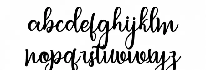 letterbest Font Litere mici