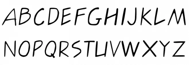 letterng-medium फ़ॉन्ट अपरकेस