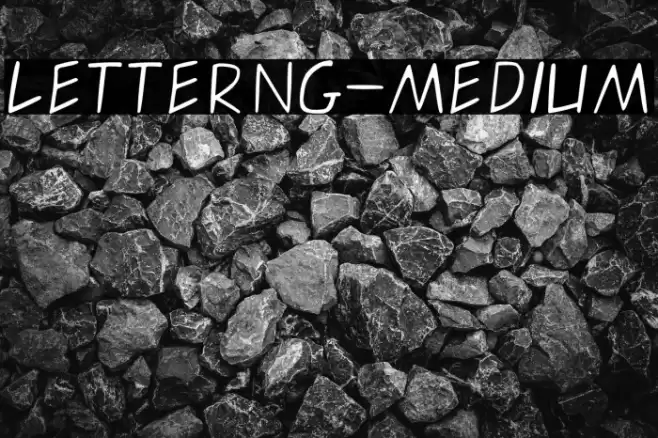 letterng-medium フォント examples