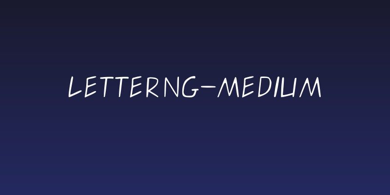 letterng-medium Social Header