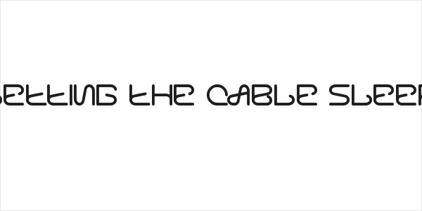 letting the cable sleep Logo