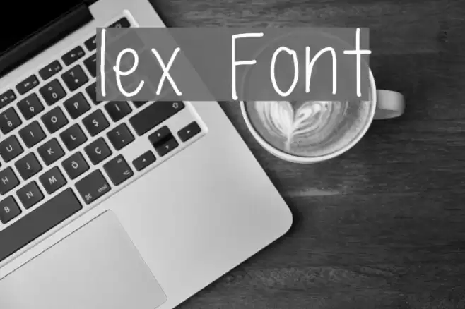 lex Font examples