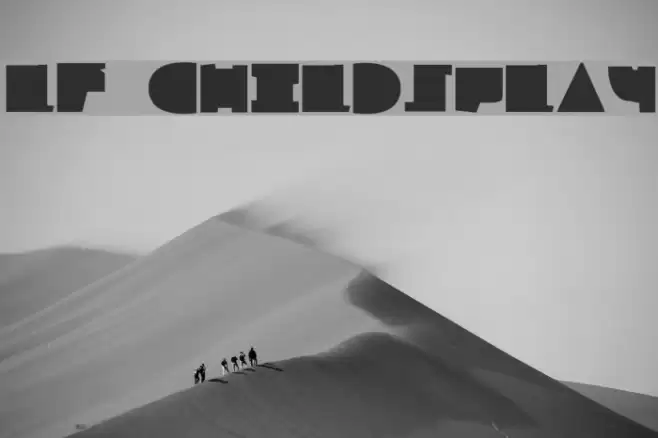LF Childsplay Font examples