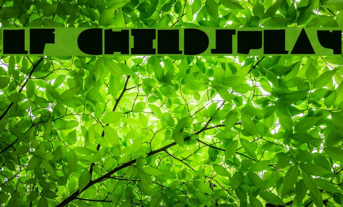 LF Childsplay Font examples