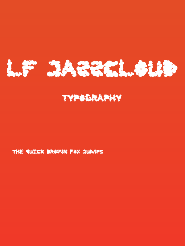 LF Jazzcloud Poster