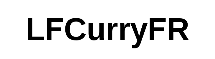 LFCurryFR  नि: शुल्क फ़ॉन्ट्स डाउनलोड