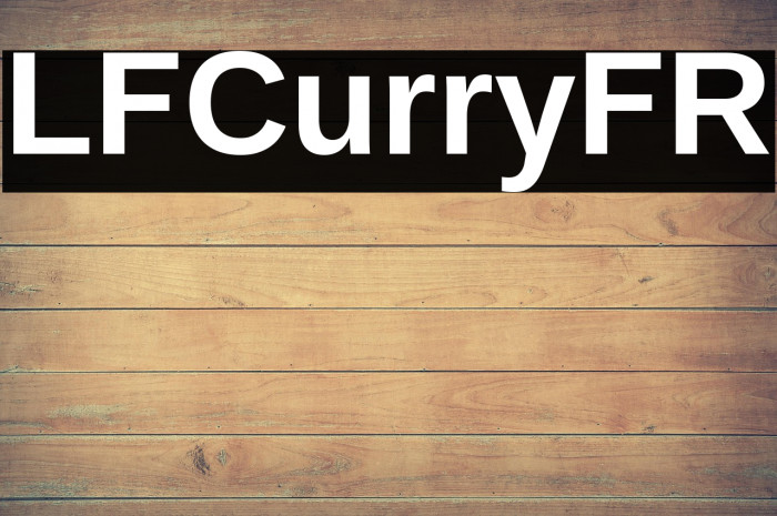 LFCurryFR Example 3